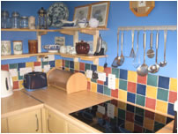 The kitchen in Lilburn's Pier