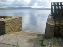 The slip outside Lilburn's Pier