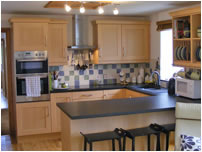 Kitchen in Scar Cottage in Hoy