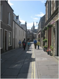 Victoria Street in Stromness, Orkney