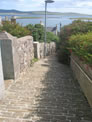 Looking down a Stromness close