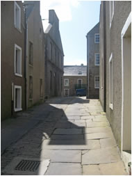 South End of Stromness in the Orkney Islands